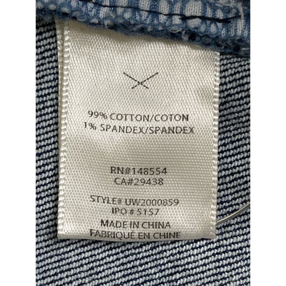 Unpublished Jeans GEORGIA Mid Rise Straight Blue Jeans, MSRP $115, size 26 - Picture 7 of 13